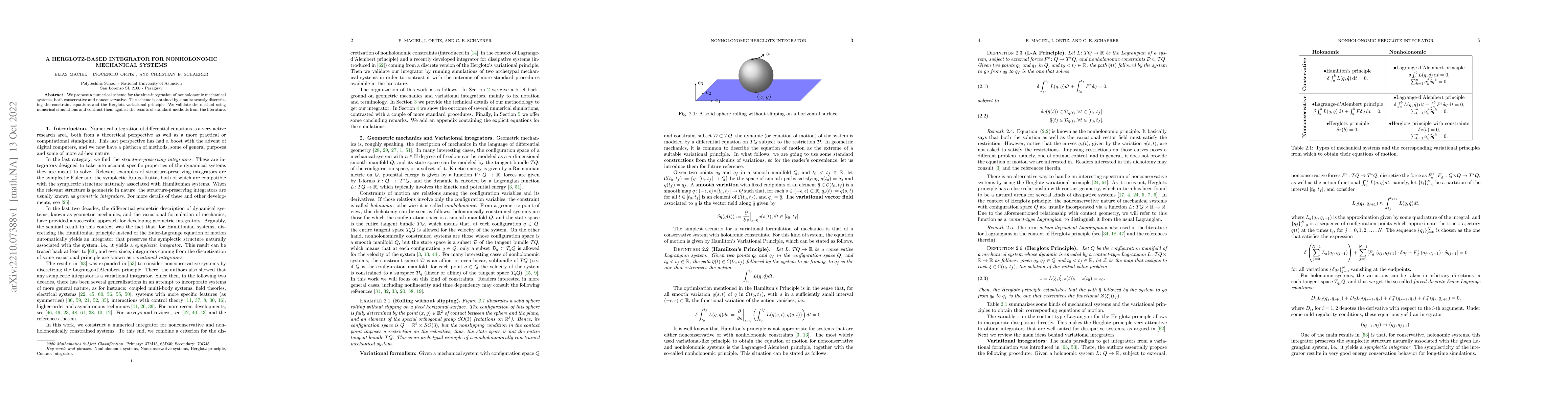 Thumbnail for A Herglotz-based integrator for nonholonomic mechanical systems