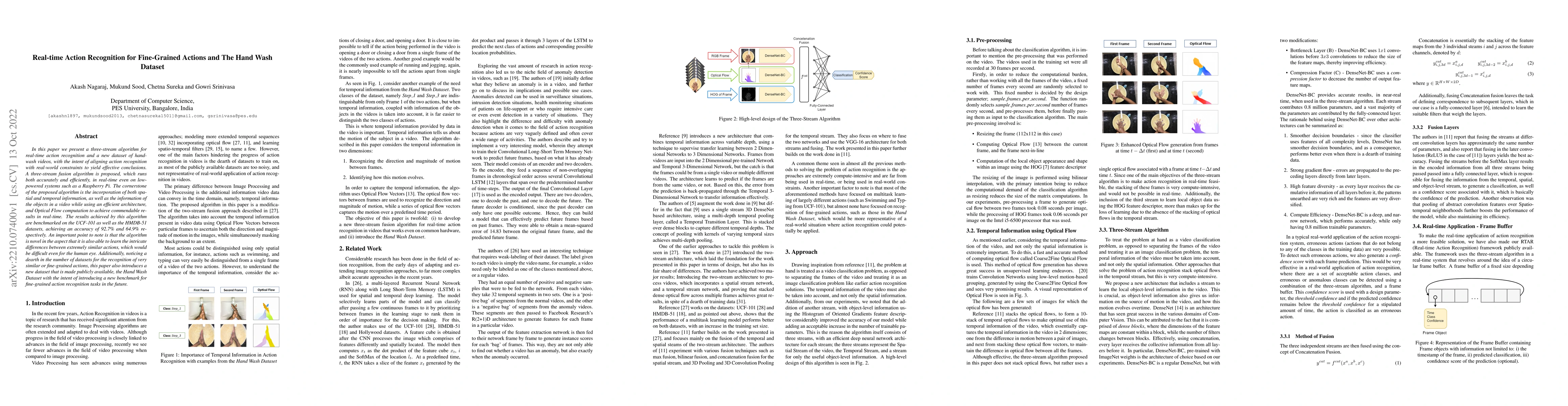 Thumbnail for Real-time Action Recognition for Fine-Grained Actions and The Hand Wash
  Dataset