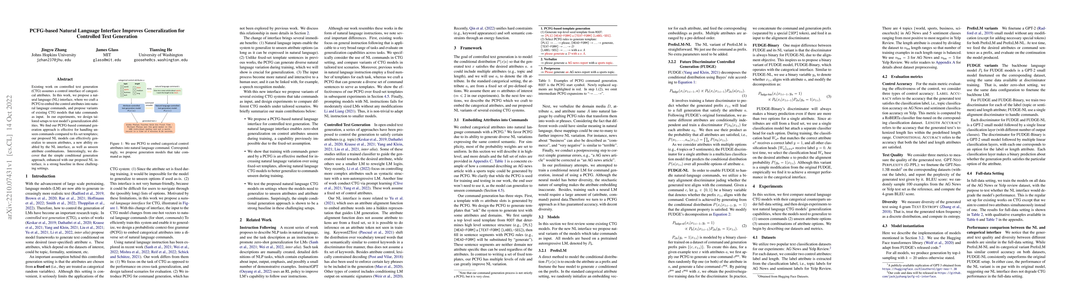 Thumbnail for PCFG-based Natural Language Interface Improves Generalization for
  Controlled Text Generation