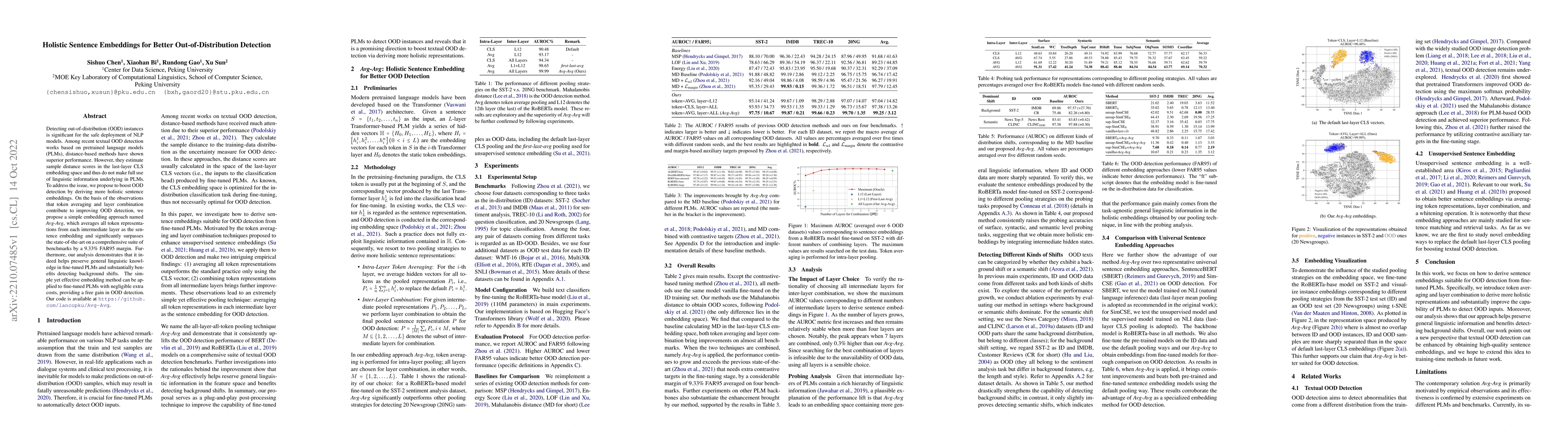 Thumbnail for Holistic Sentence Embeddings for Better Out-of-Distribution Detection