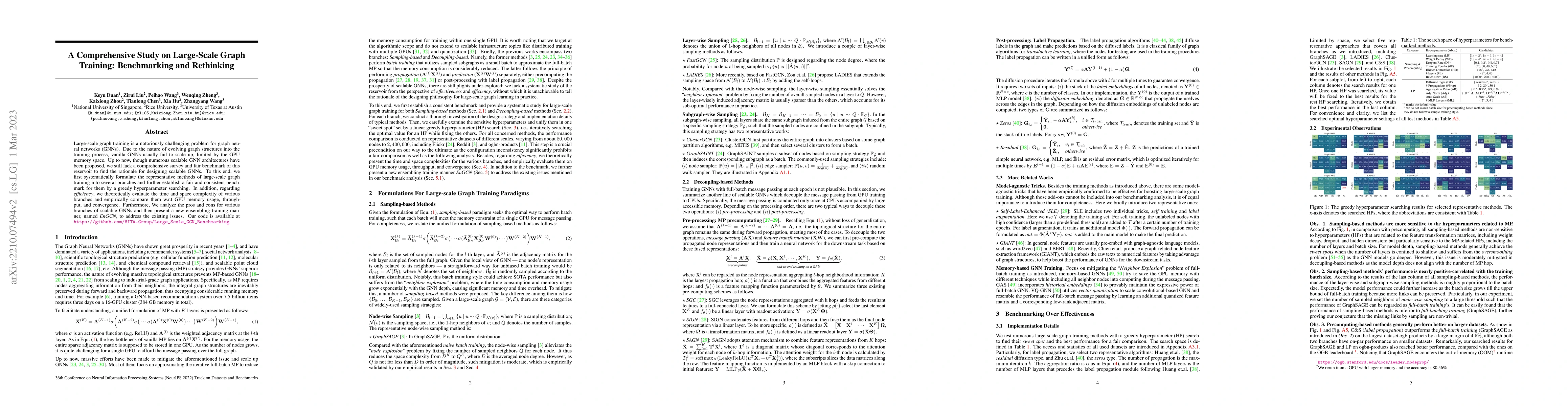 Thumbnail for A Comprehensive Study on Large-Scale Graph Training: Benchmarking and
  Rethinking