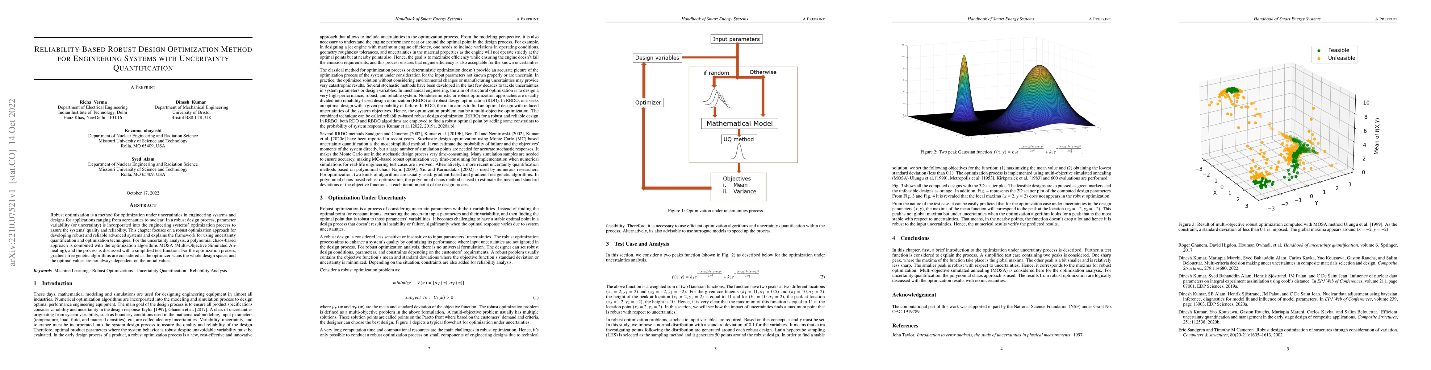 Thumbnail for Reliability-Based Robust Design Optimization Method for Engineering
  Systems with Uncertainty Quantification