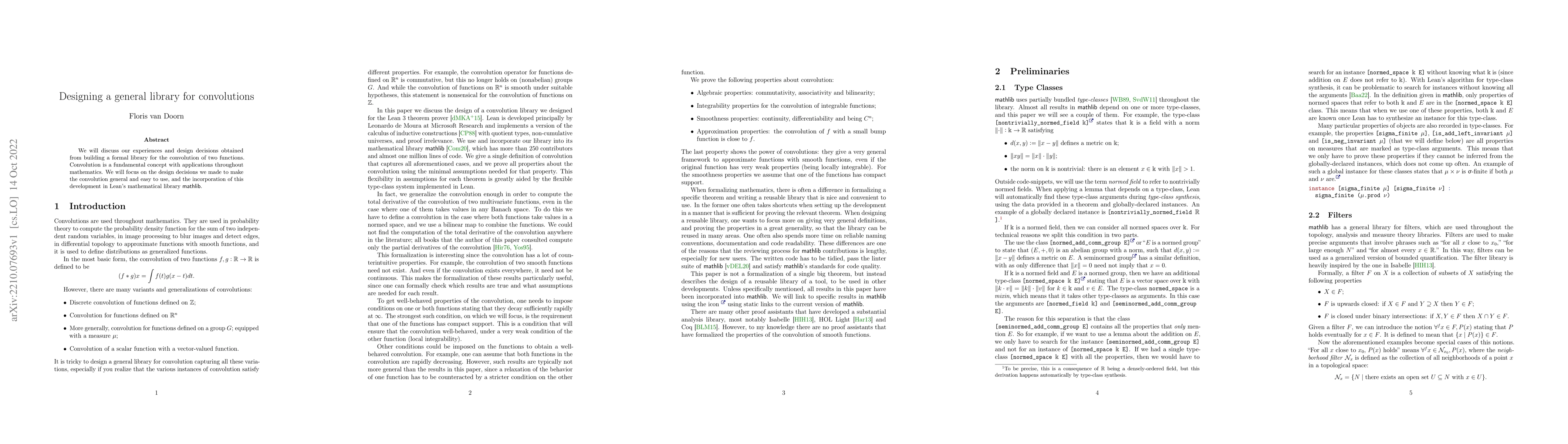Thumbnail for Designing a general library for convolutions