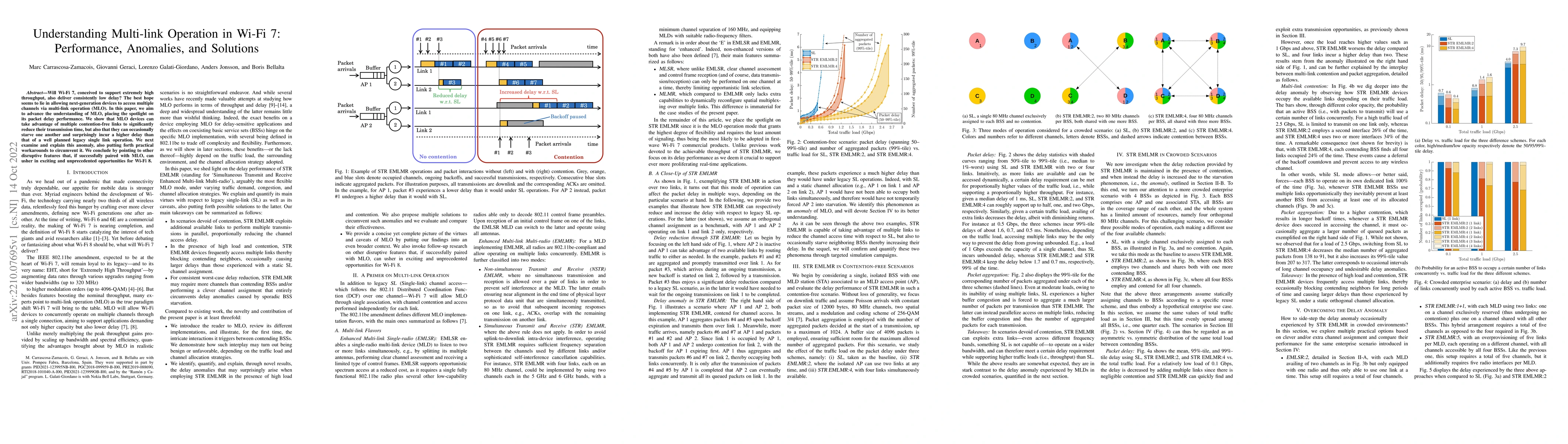 Thumbnail for Understanding Multi-link Operation in Wi-Fi 7: Performance, Anomalies,
  and Solutions