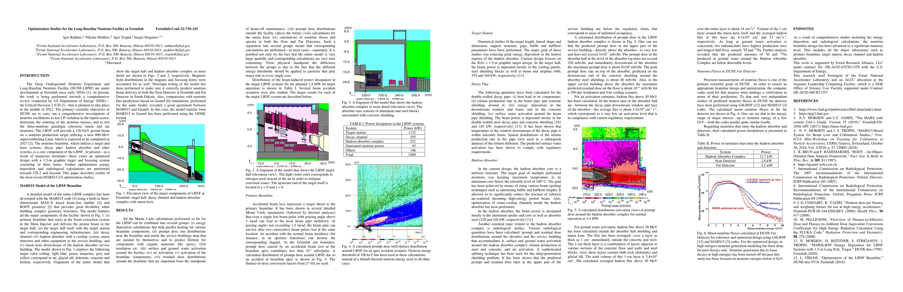 Thumbnail for Optimization Studies for the Long-Baseline Neutrino Facility at Fermilab