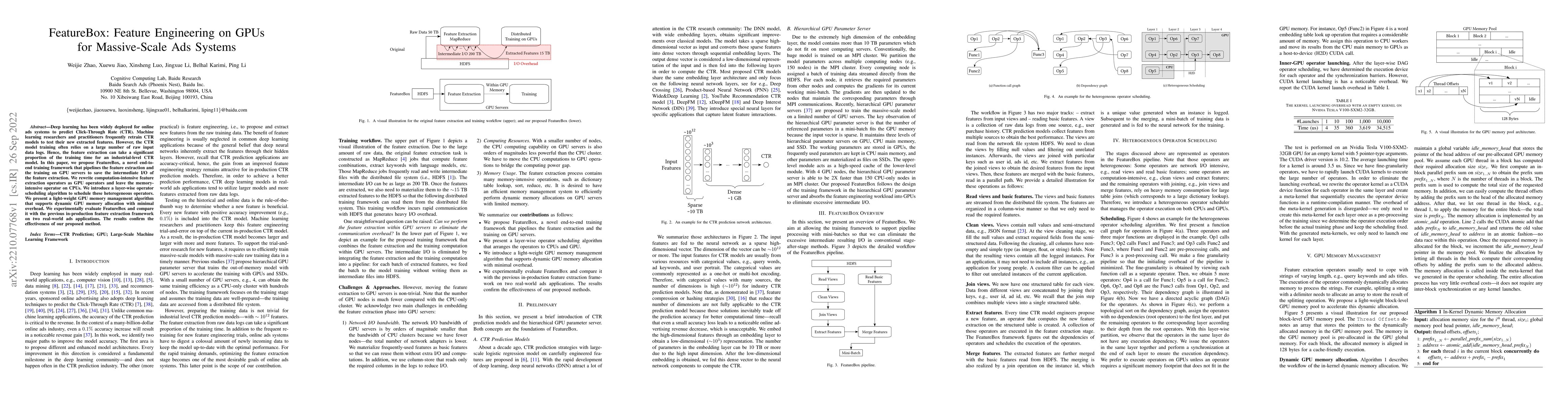 Thumbnail for FeatureBox: Feature Engineering on GPUs for Massive-Scale Ads Systems