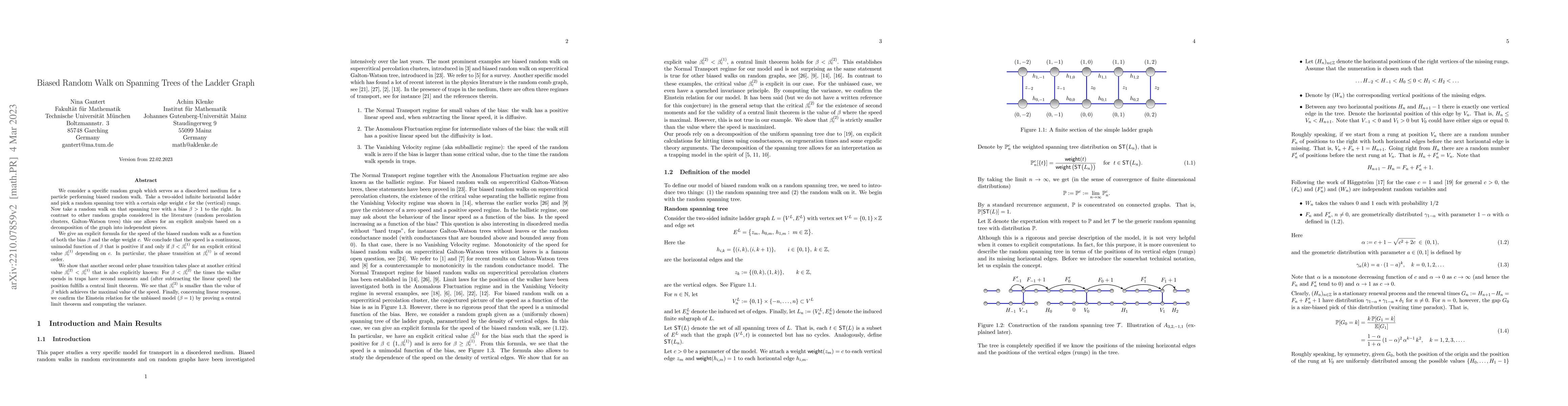 Thumbnail for Biased Random Walk on Spanning Trees of the Ladder Graph