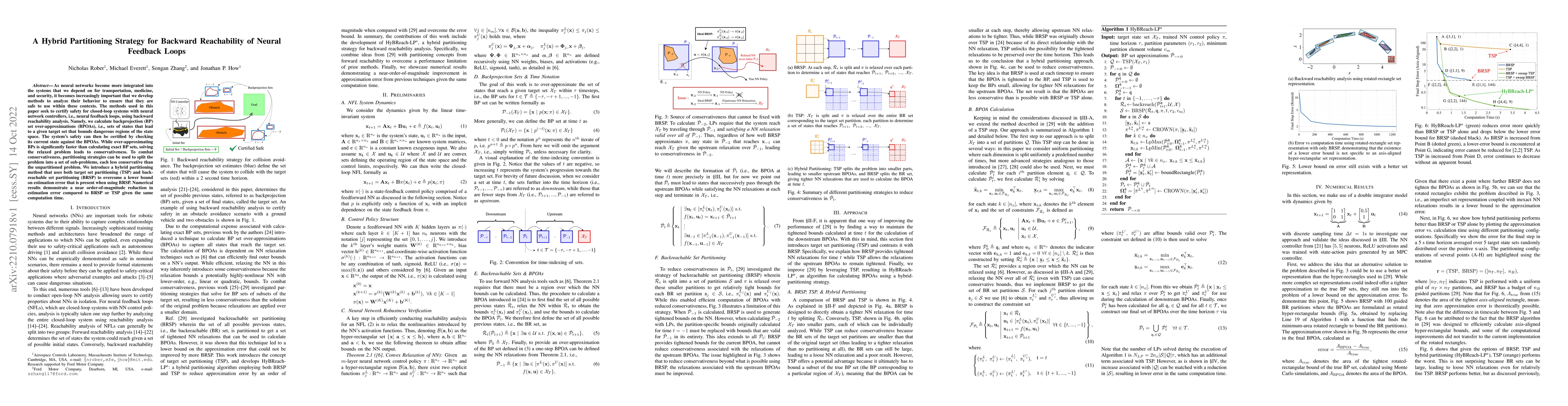 Thumbnail for A Hybrid Partitioning Strategy for Backward Reachability of Neural
  Feedback Loops