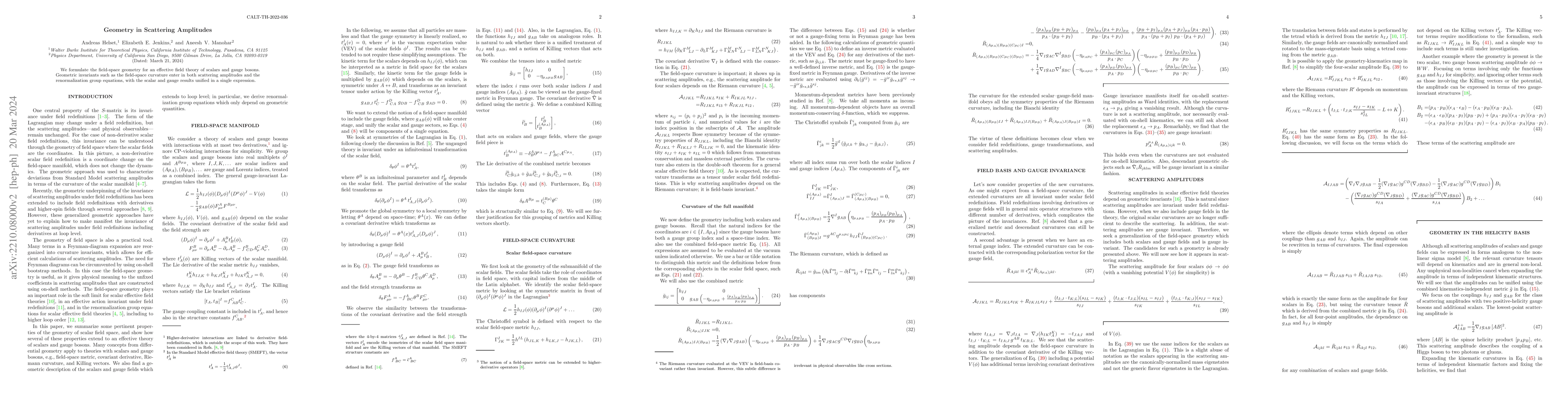 Thumbnail for Geometry in Scattering Amplitudes