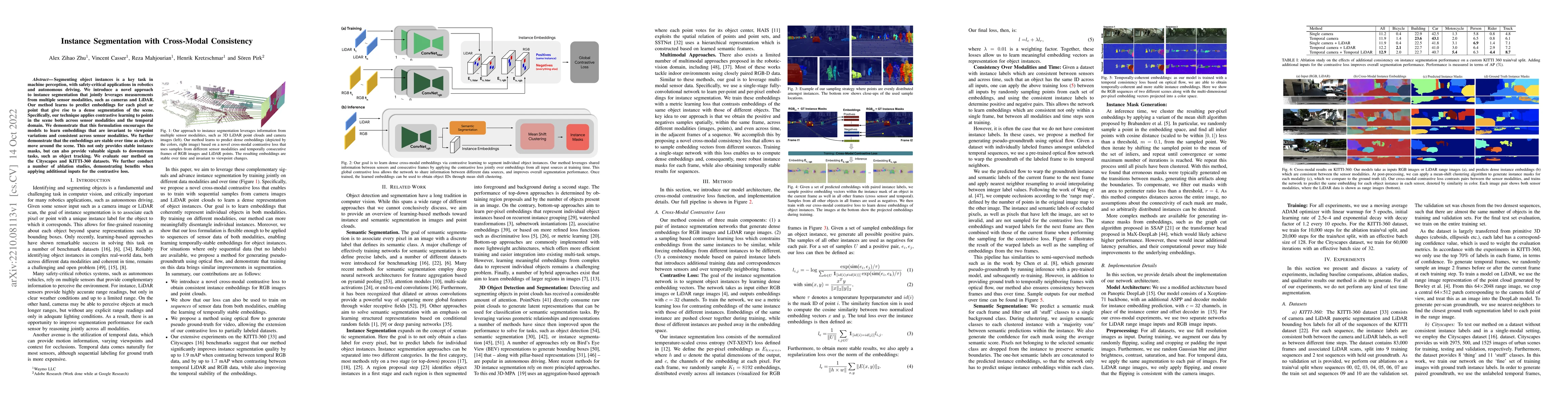 Thumbnail for Instance Segmentation with Cross-Modal Consistency
