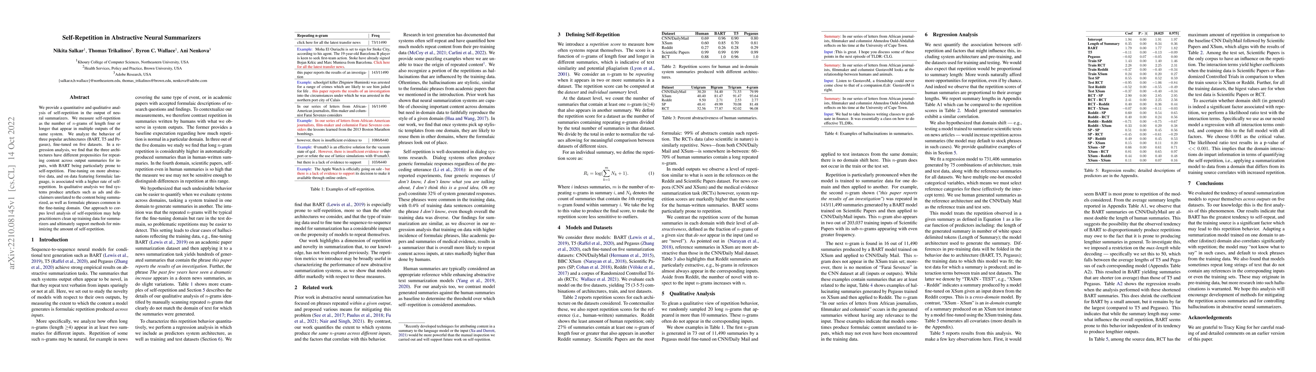 Thumbnail for Self-Repetition in Abstractive Neural Summarizers
