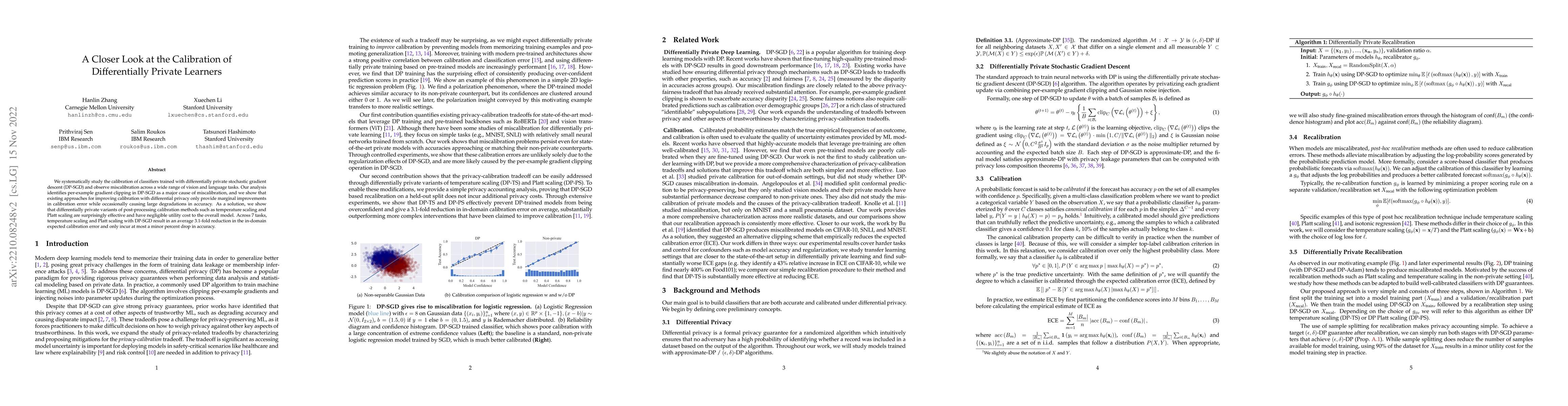 Thumbnail for A Closer Look at the Calibration of Differentially Private Learners