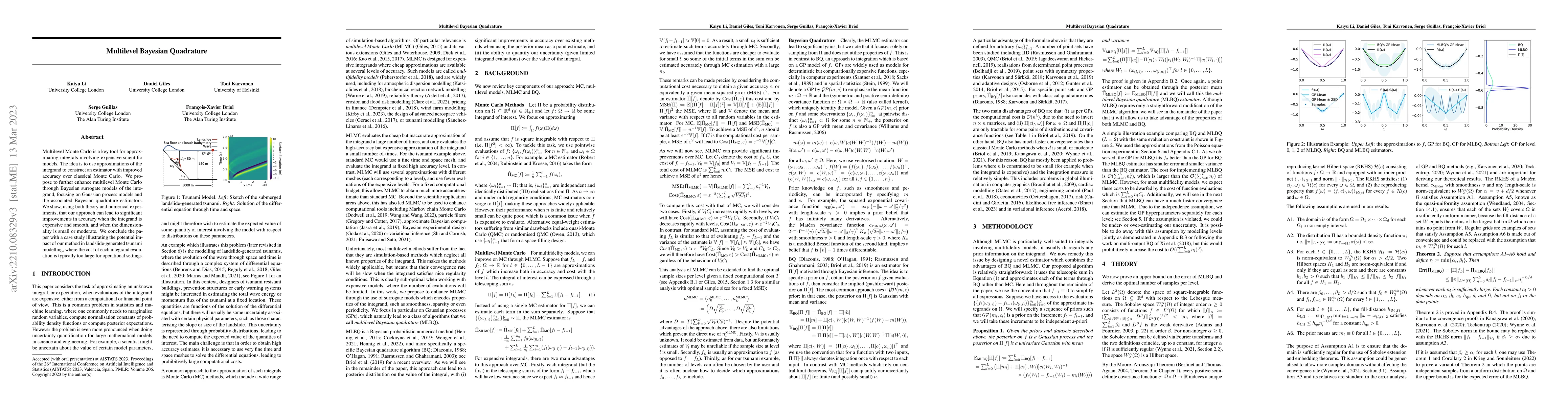 Thumbnail for Multilevel Bayesian Quadrature