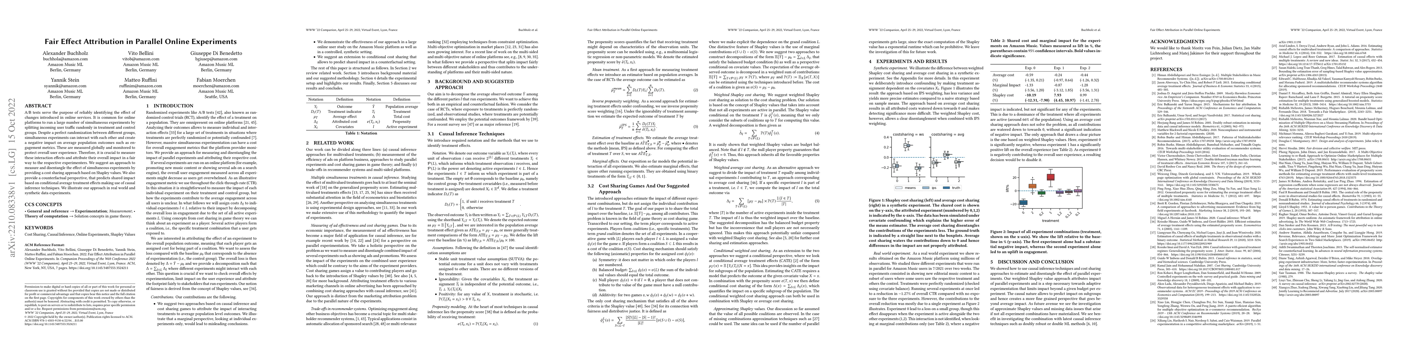 Thumbnail for Fair Effect Attribution in Parallel Online Experiments