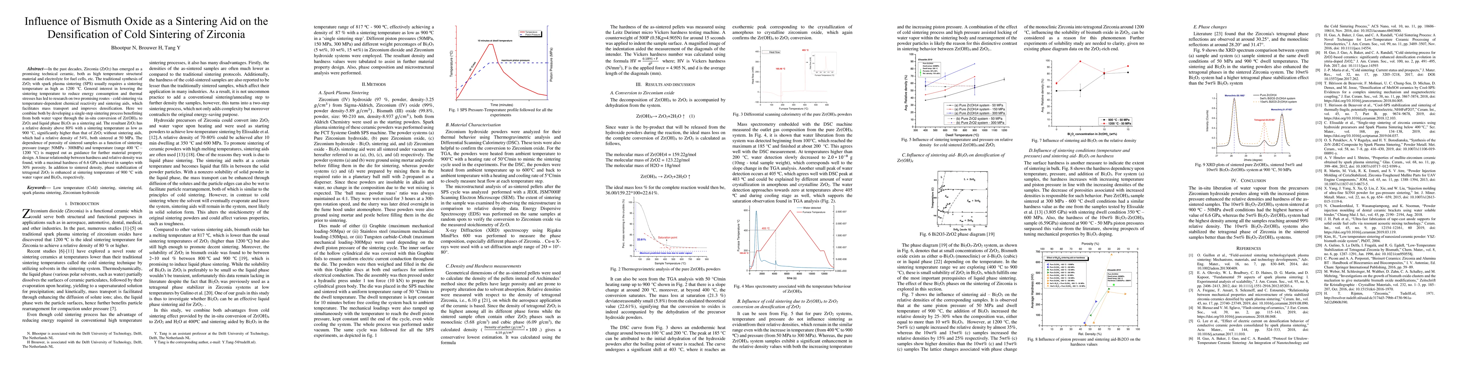 Thumbnail for Influence of Bismuth Oxide as a Sintering Aid on the Densification of
  Cold Sintering of Zirconia