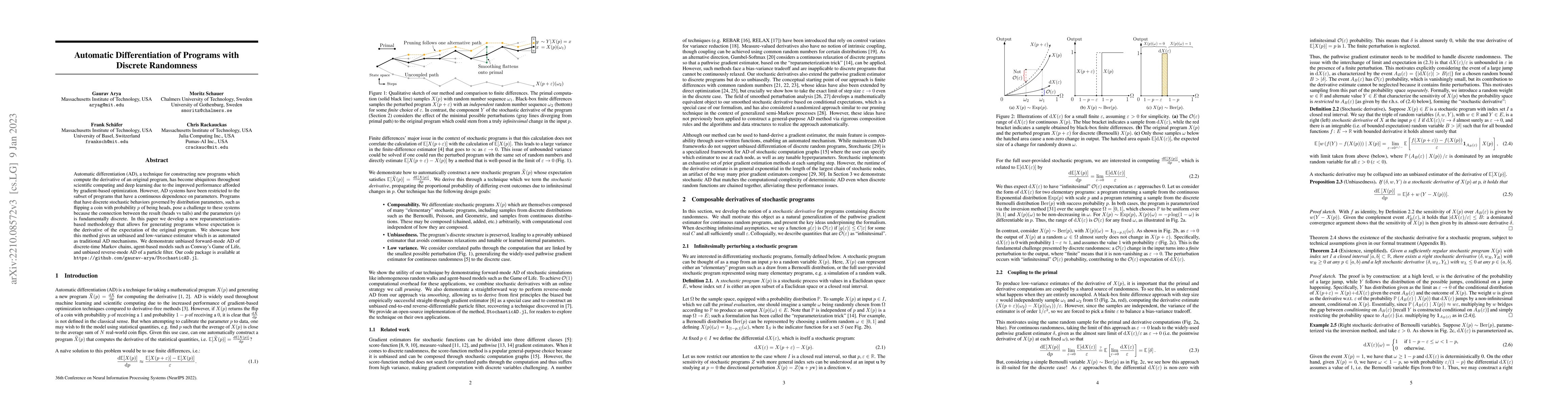 Thumbnail for Automatic Differentiation of Programs with Discrete Randomness