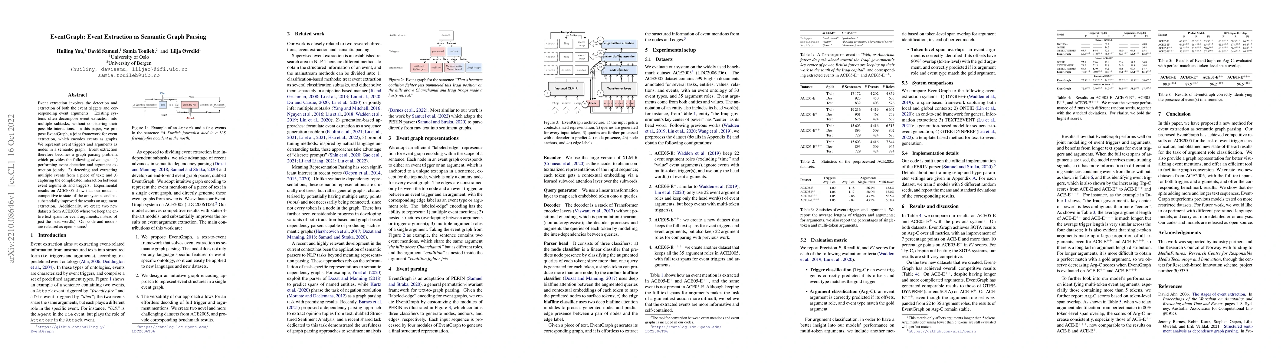 Thumbnail for EventGraph: Event Extraction as Semantic Graph Parsing