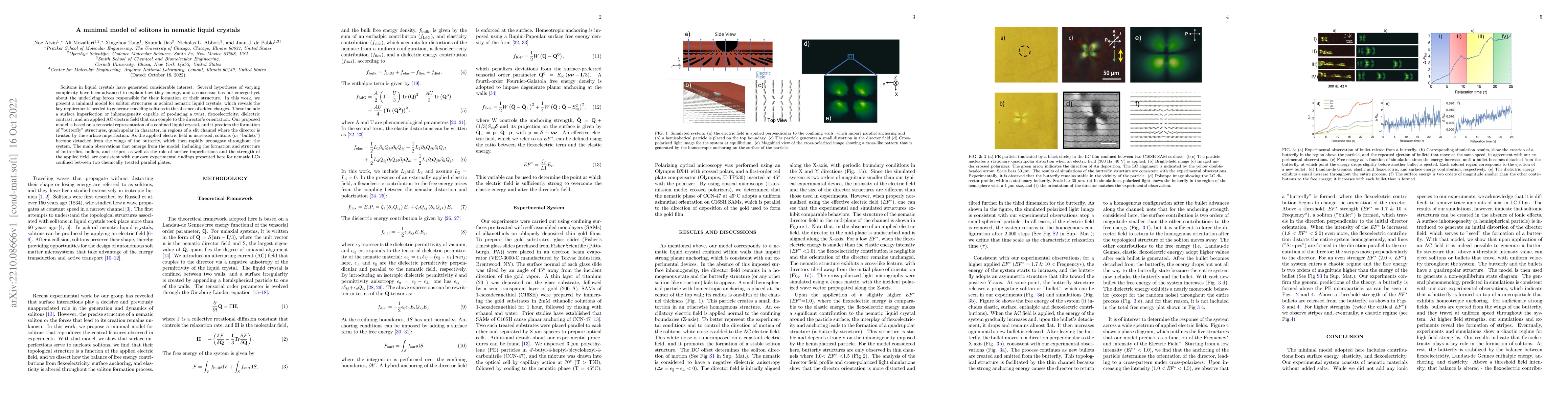 Thumbnail for A minimal model of solitons in nematic liquid crystals