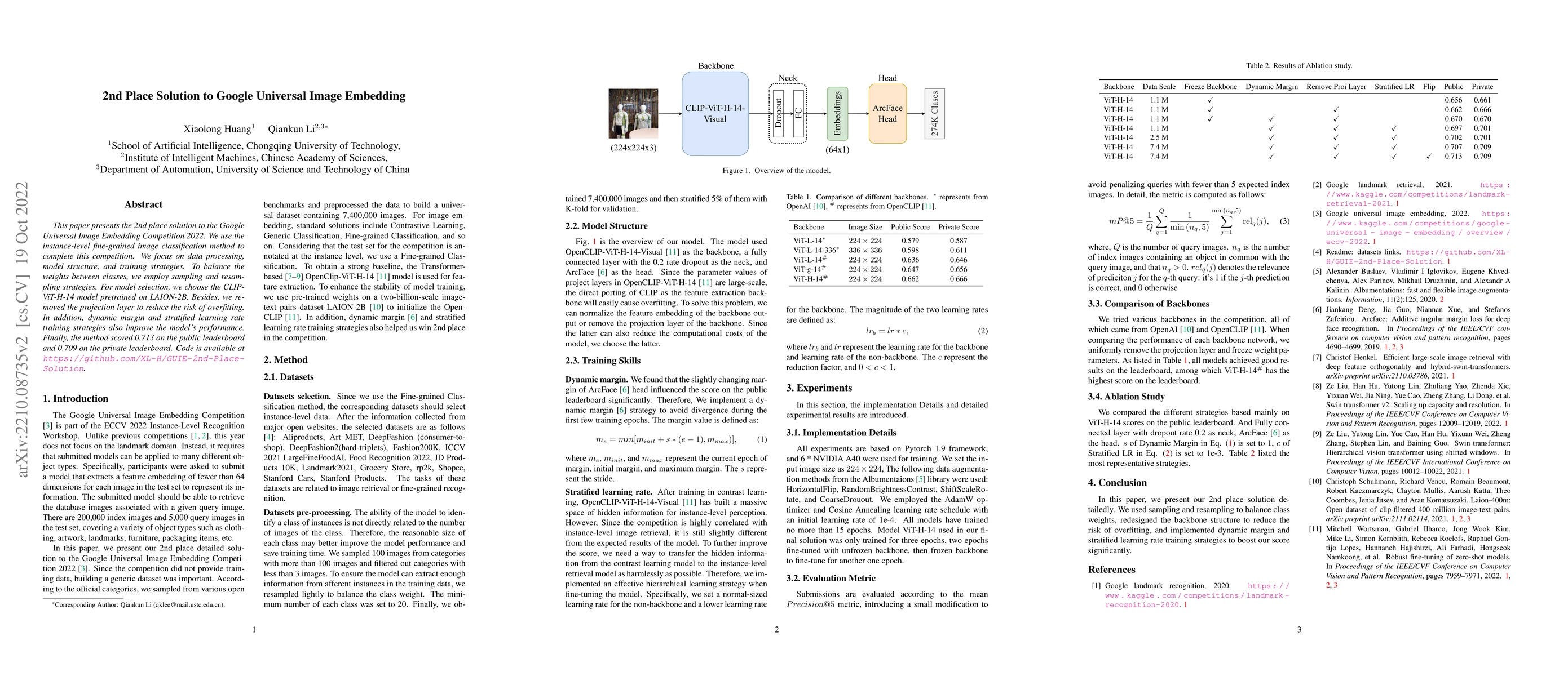 Thumbnail for 2nd Place Solution to Google Universal Image Embedding