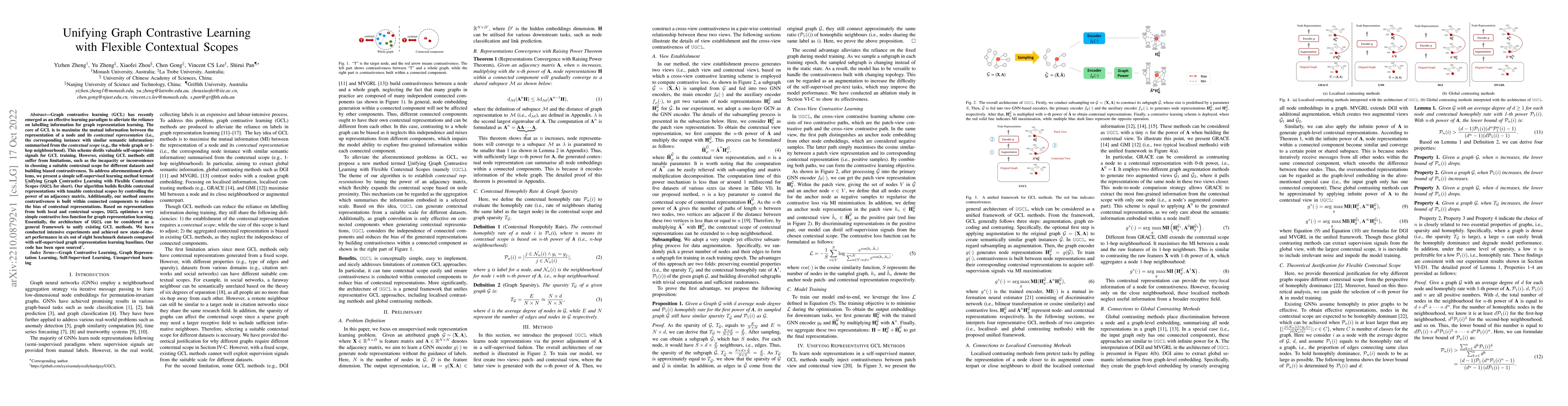 Thumbnail for Unifying Graph Contrastive Learning with Flexible Contextual Scopes