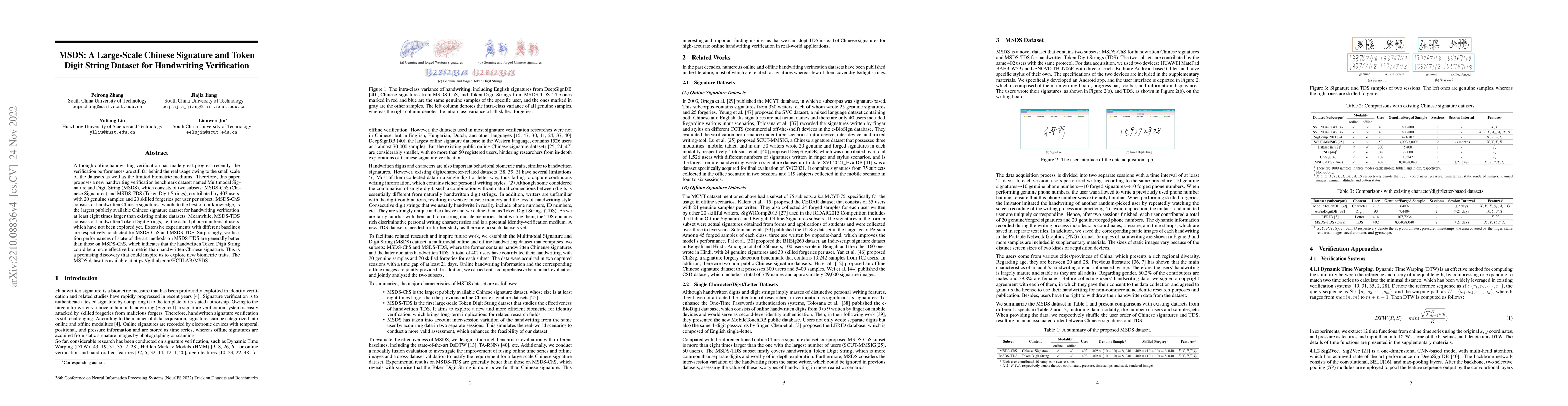 Thumbnail for MSDS: A Large-Scale Chinese Signature and Token Digit String Dataset for
  Handwriting Verification