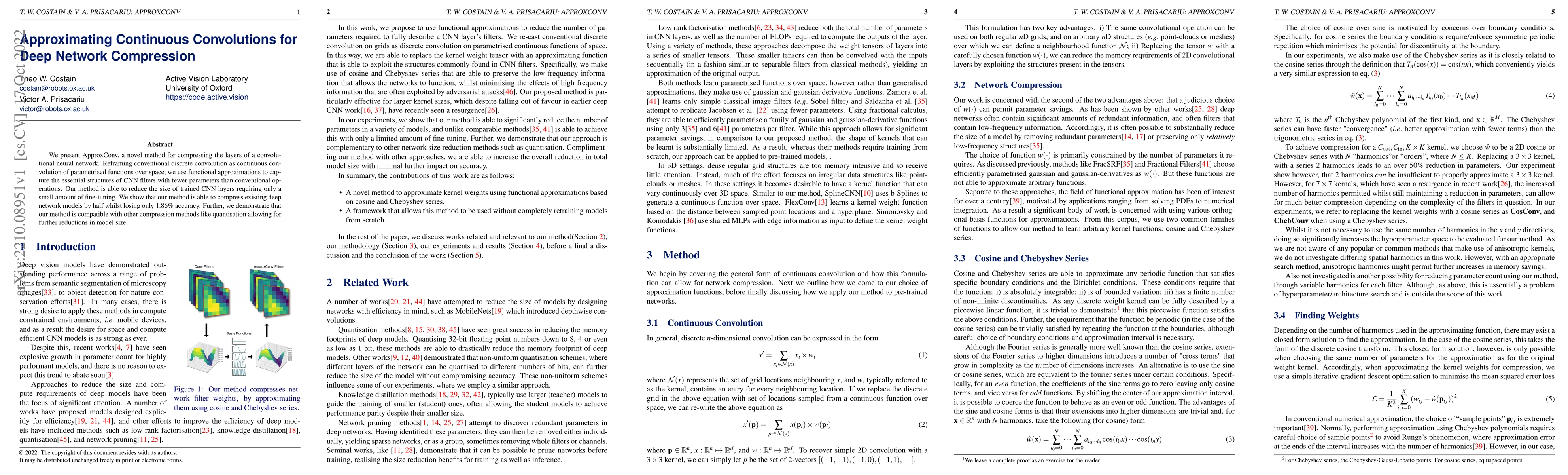 Thumbnail for Approximating Continuous Convolutions for Deep Network Compression
