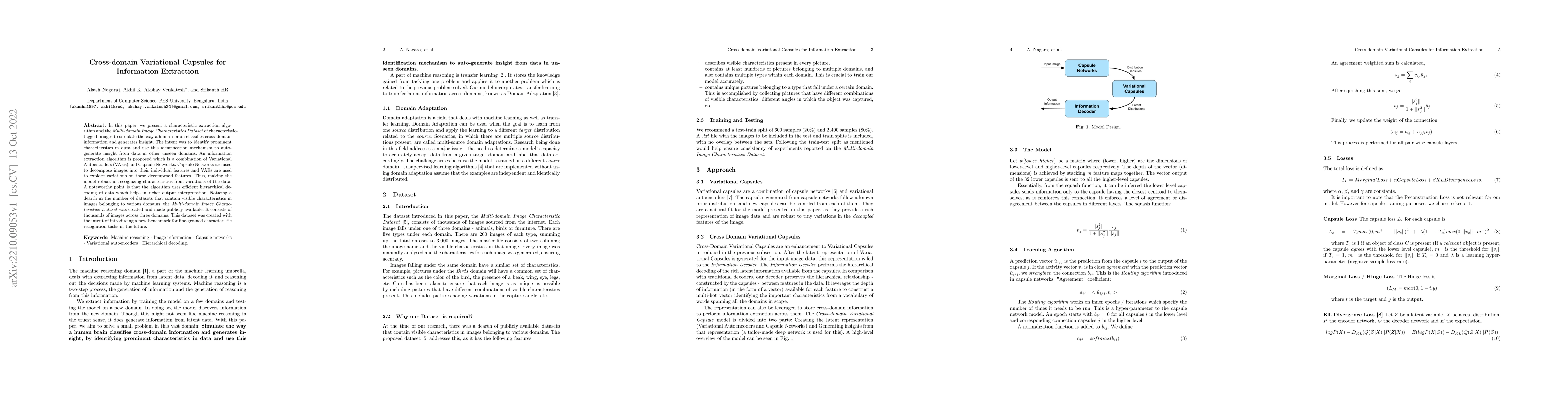 Thumbnail for Cross-domain Variational Capsules for Information Extraction
