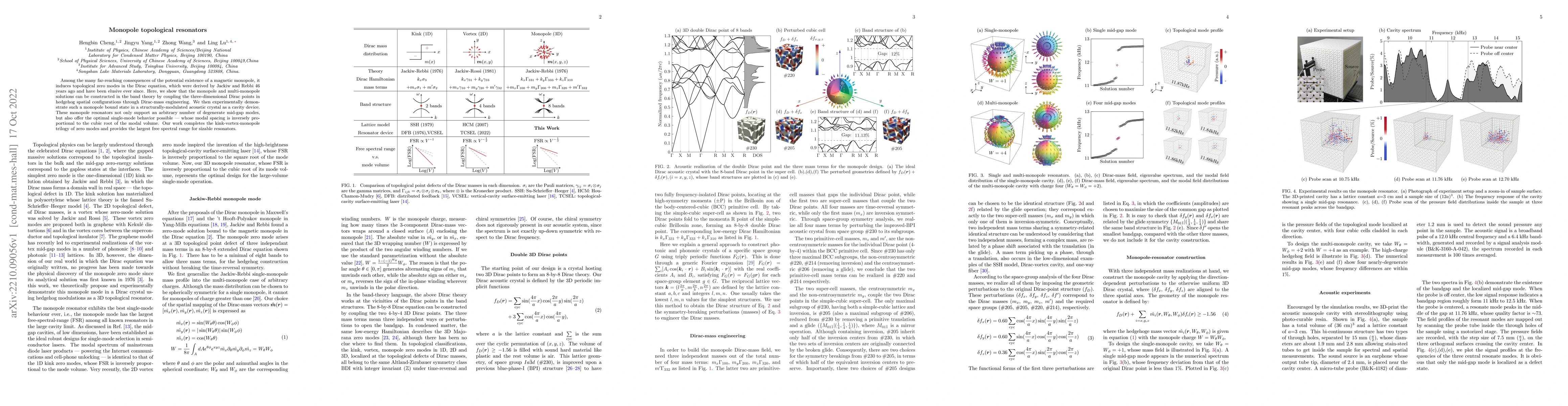 Thumbnail for Monopole topological resonators