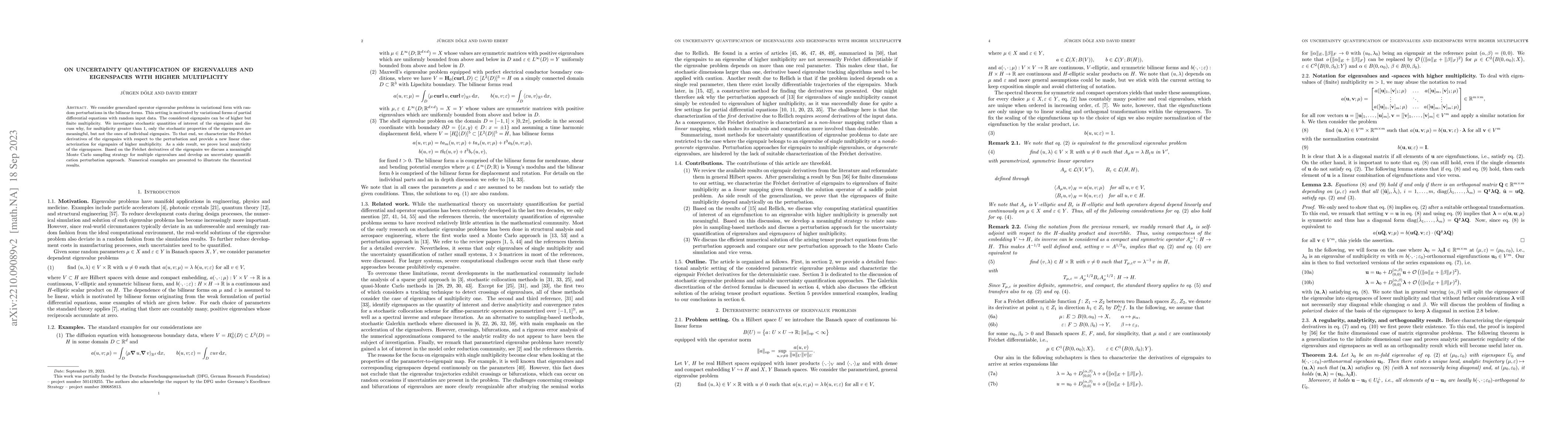 Thumbnail for On uncertainty quantification of eigenvalues and eigenspaces with higher
  multiplicity
