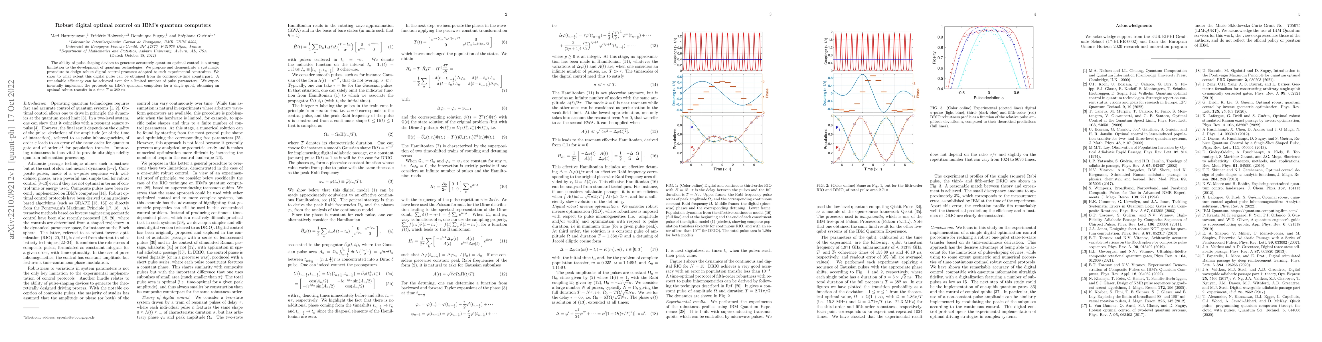 Thumbnail for Robust digital optimal control on IBM quantum computers