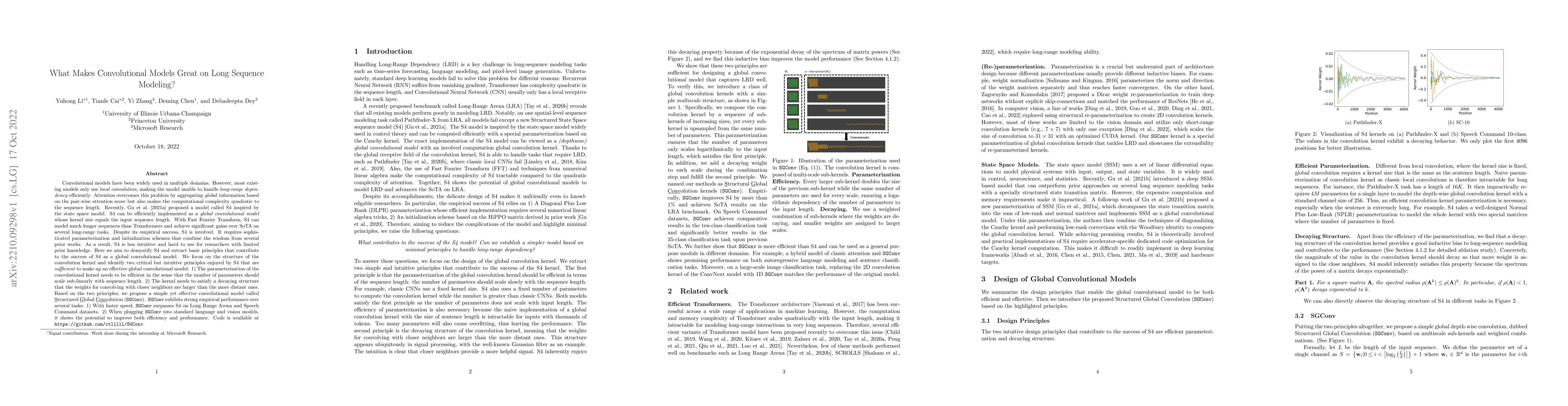 Thumbnail for What Makes Convolutional Models Great on Long Sequence Modeling?