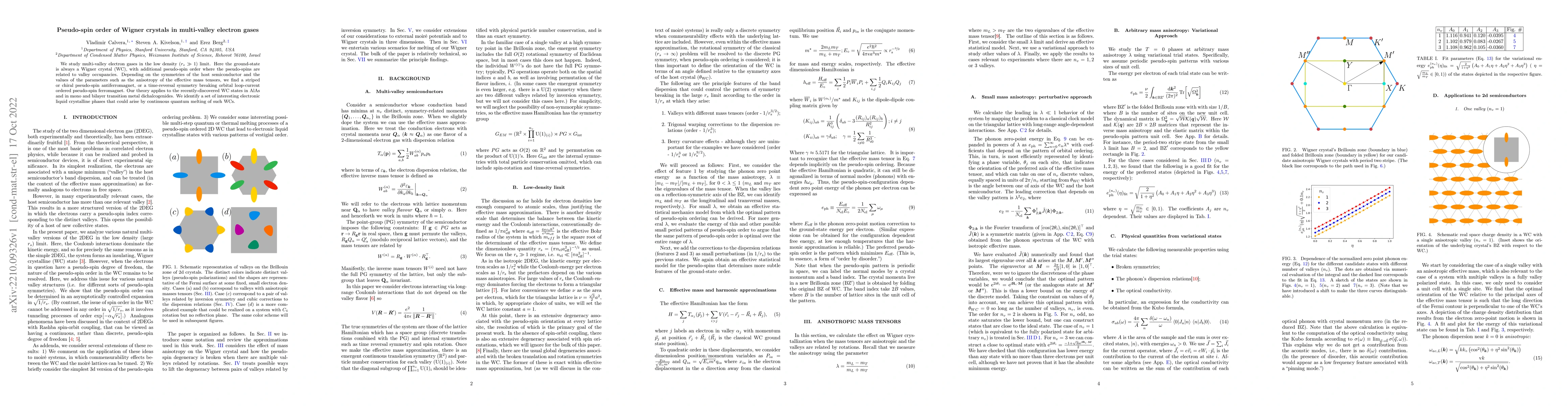 Thumbnail for Pseudo-spin order of Wigner crystals in multi-valley electron gases