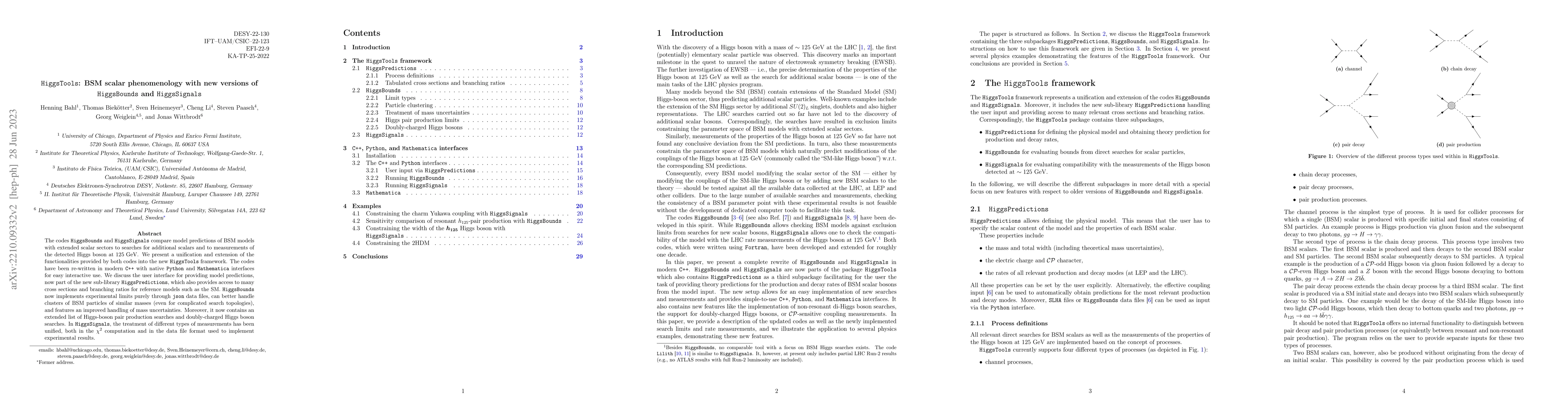 Thumbnail for HiggsTools: BSM scalar phenomenology with new versions of HiggsBounds
  and HiggsSignals