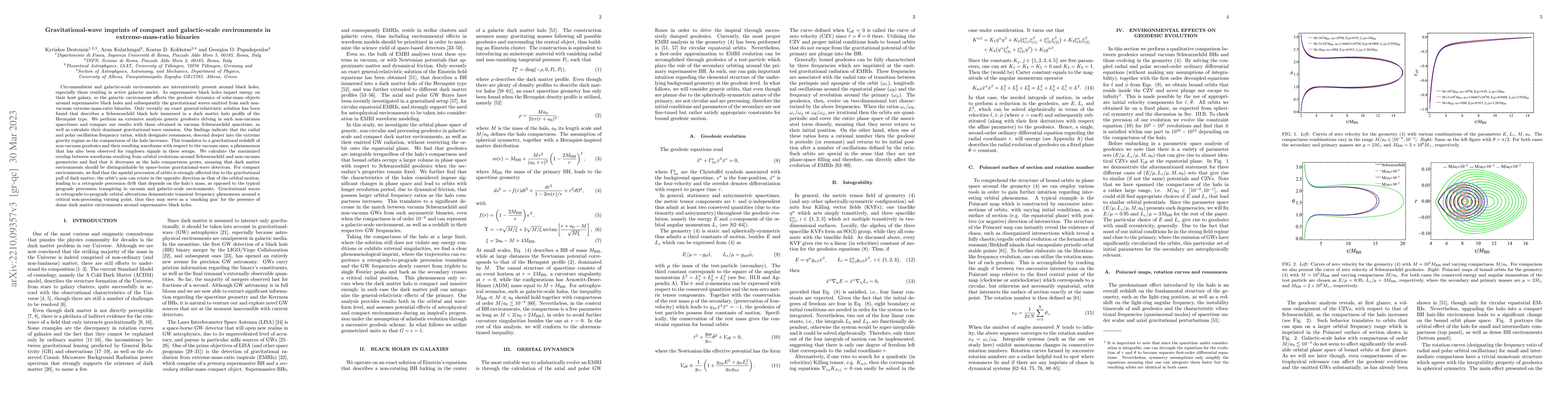 Thumbnail for Gravitational-wave imprints of compact and galactic-scale environments
  in extreme-mass-ratio binaries