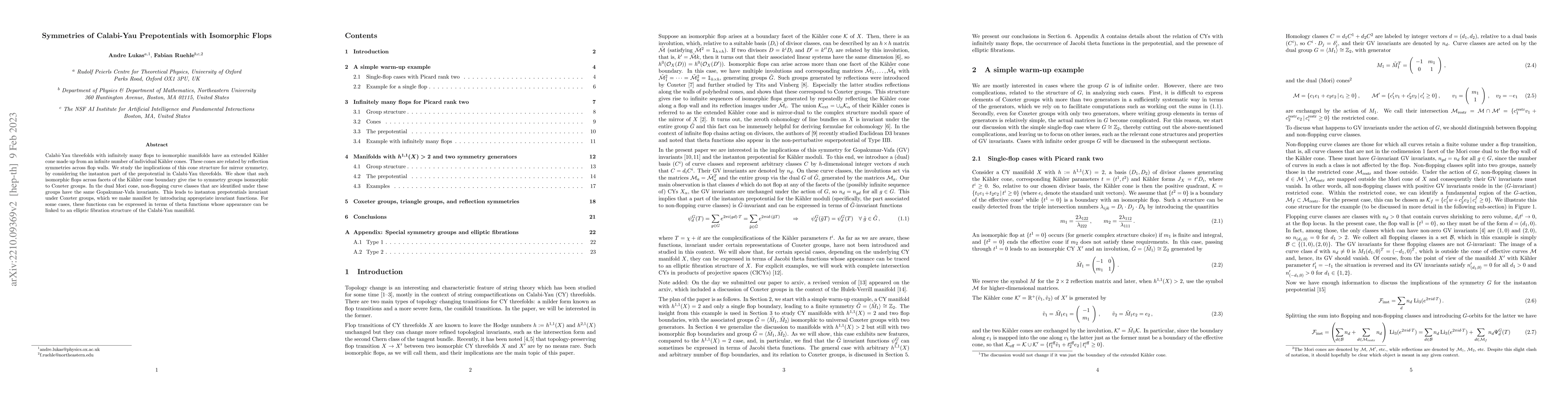 Thumbnail for Symmetries of Calabi-Yau Prepotentials with Isomorphic Flops