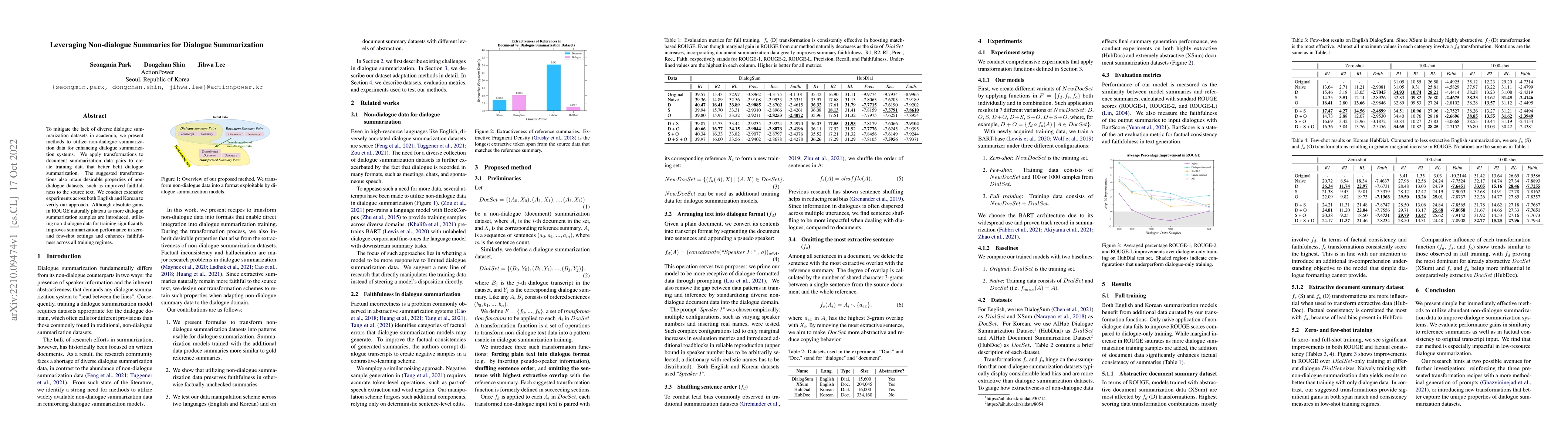 Thumbnail for Leveraging Non-dialogue Summaries for Dialogue Summarization