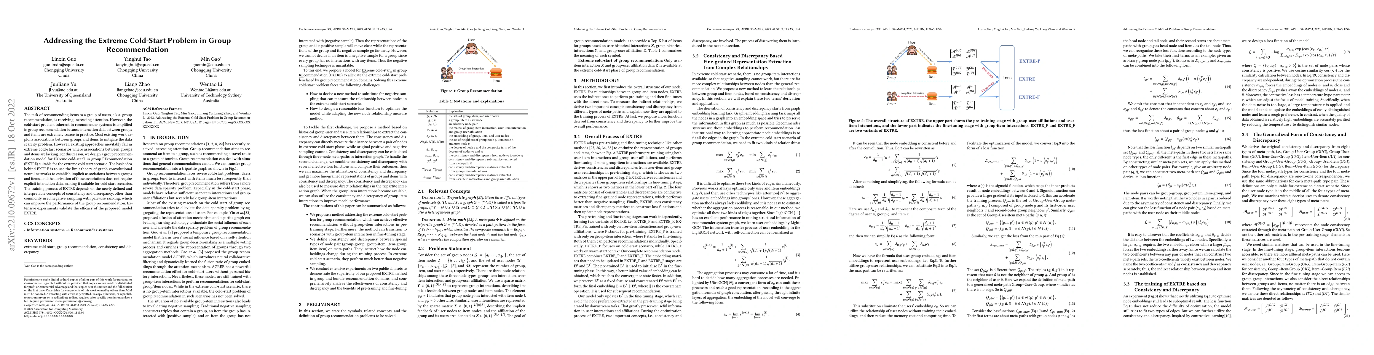 Thumbnail for Addressing the Extreme Cold-Start Problem in Group Recommendation