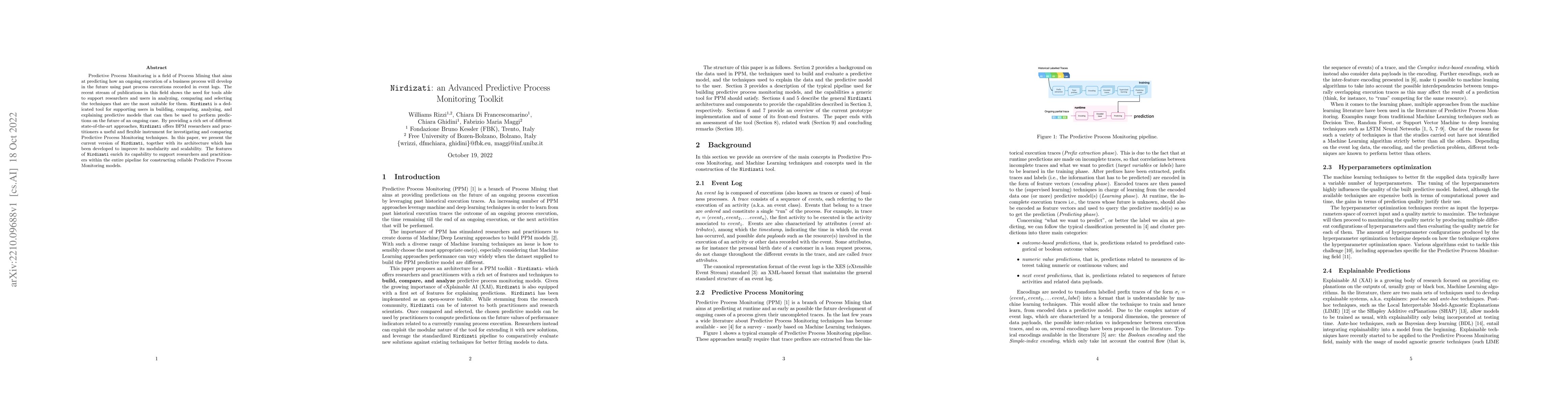 Thumbnail for Nirdizati: an Advanced Predictive Process Monitoring Toolkit