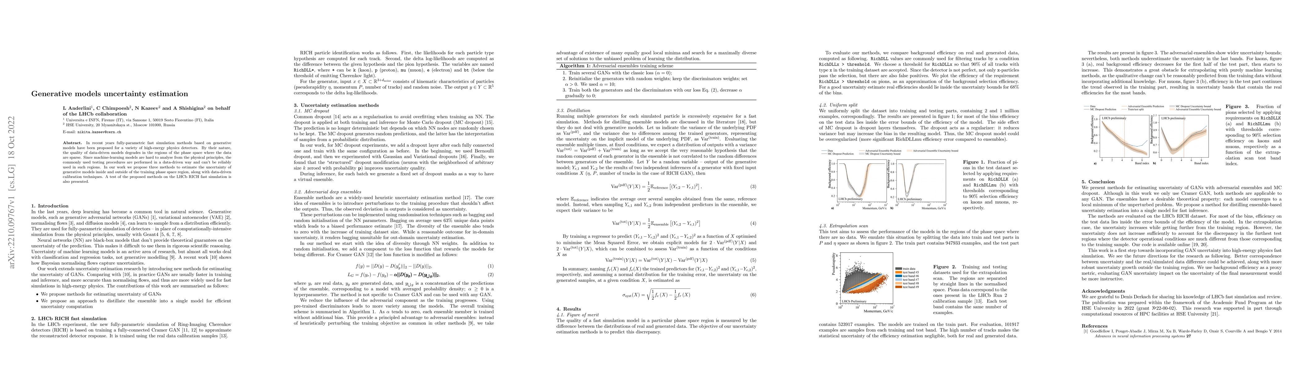 Thumbnail for Generative models uncertainty estimation