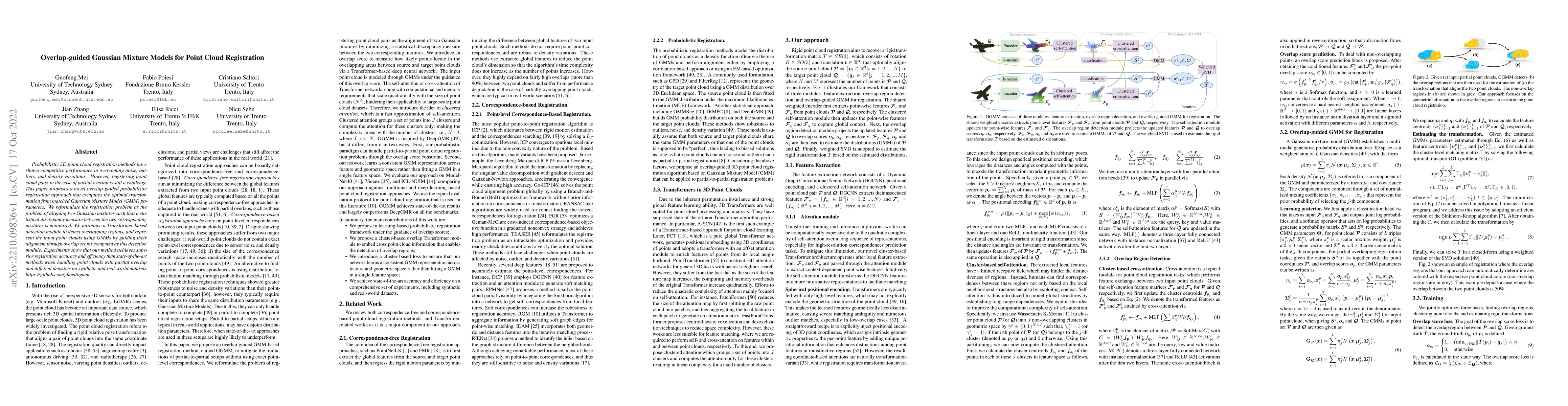 Thumbnail for Overlap-guided Gaussian Mixture Models for Point Cloud Registration