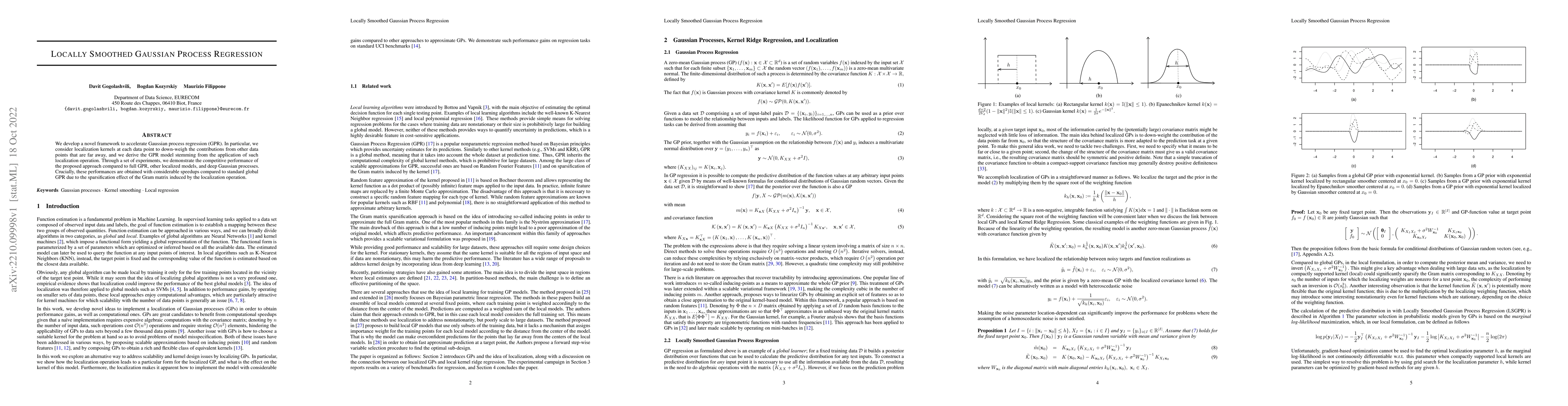 Thumbnail for Locally Smoothed Gaussian Process Regression