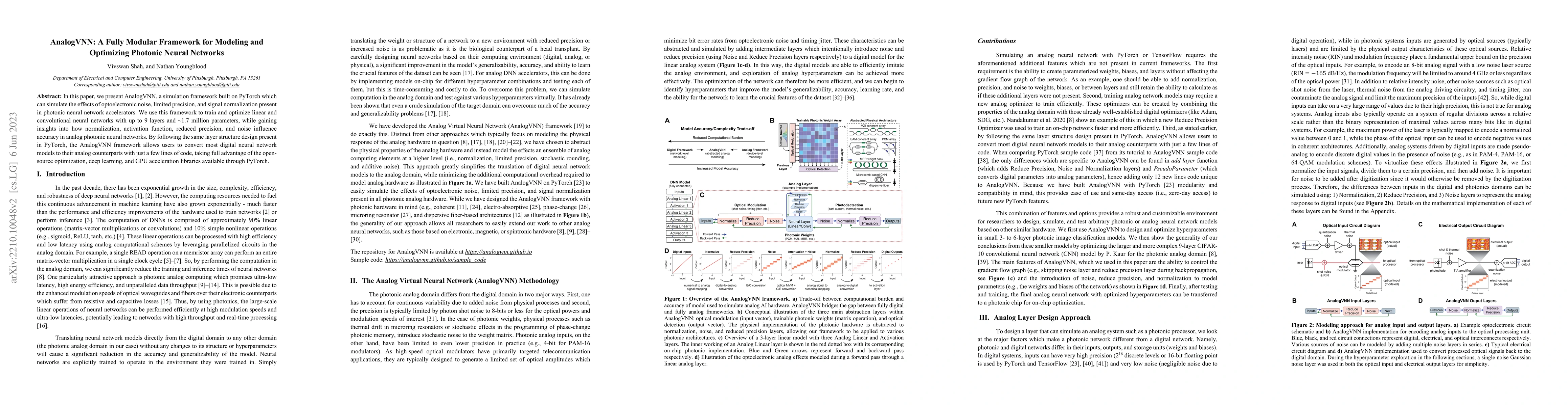 Thumbnail for AnalogVNN: A fully modular framework for modeling and optimizing
  photonic neural networks