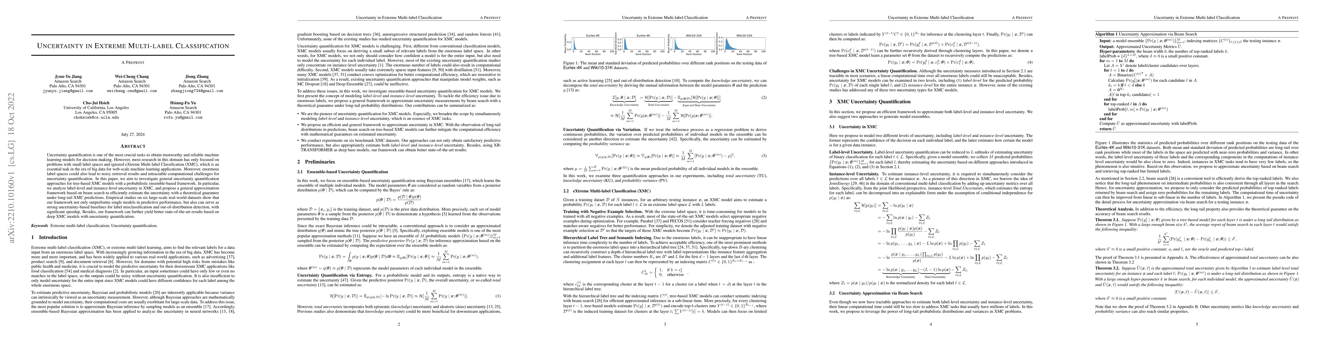 Thumbnail for Uncertainty in Extreme Multi-label Classification