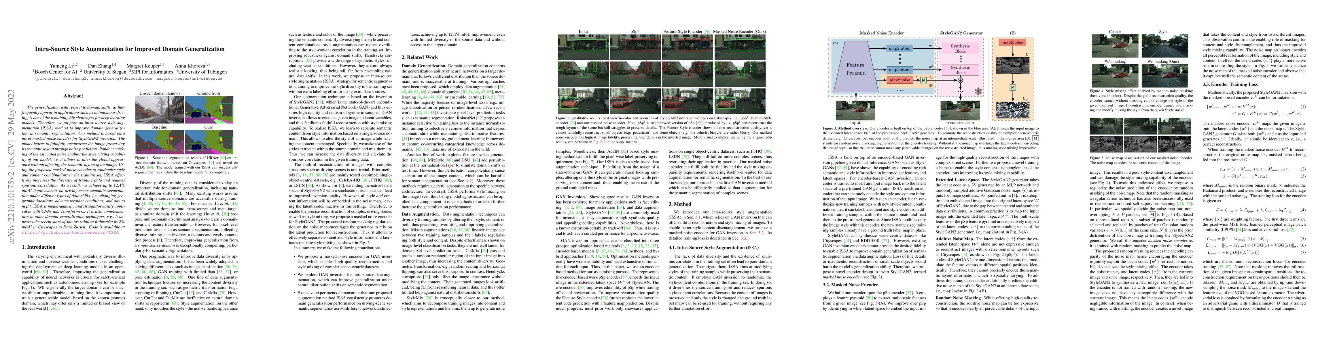 Thumbnail for Intra-Source Style Augmentation for Improved Domain Generalization