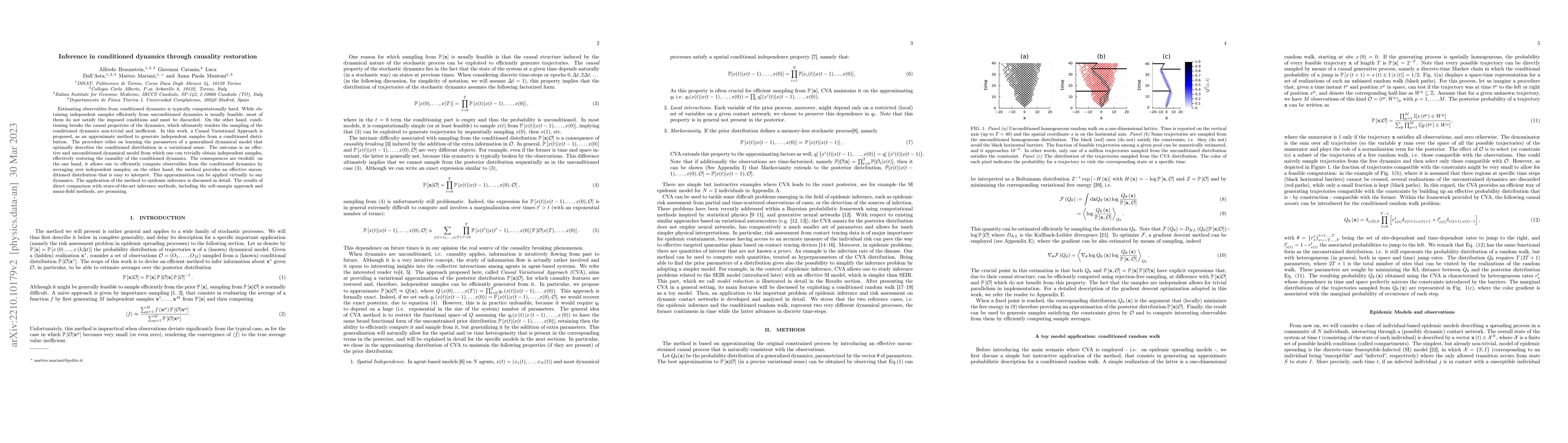 Thumbnail for Inference in conditioned dynamics through causality restoration