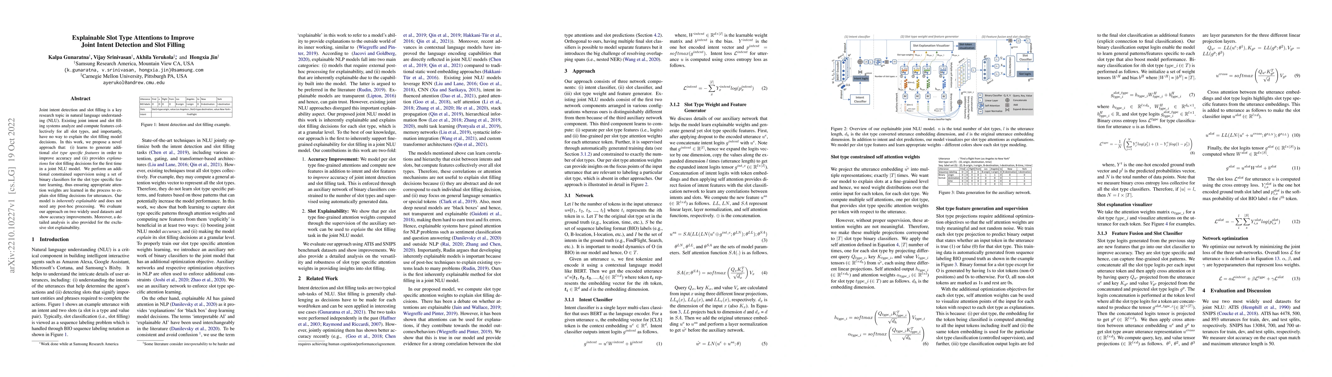 Thumbnail for Explainable Slot Type Attentions to Improve Joint Intent Detection and
  Slot Filling