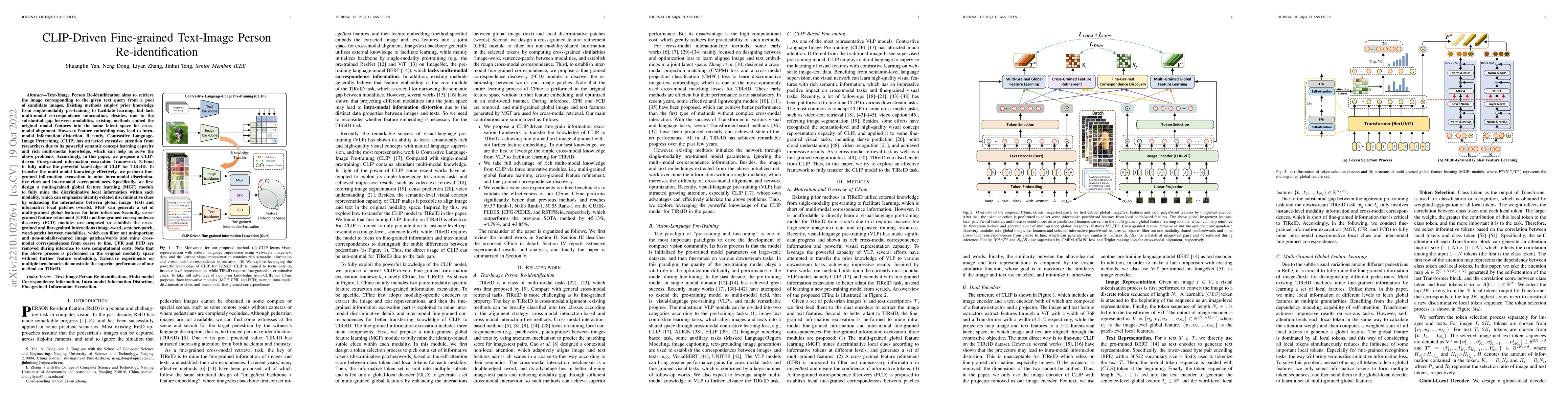 Thumbnail for CLIP-Driven Fine-grained Text-Image Person Re-identification