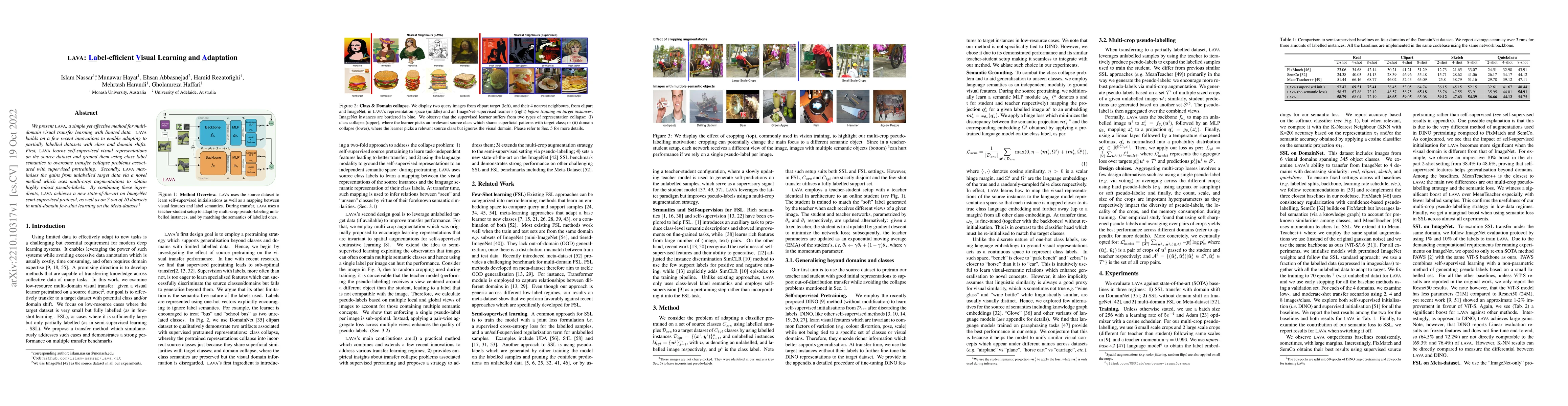 Thumbnail for LAVA: Label-efficient Visual Learning and Adaptation