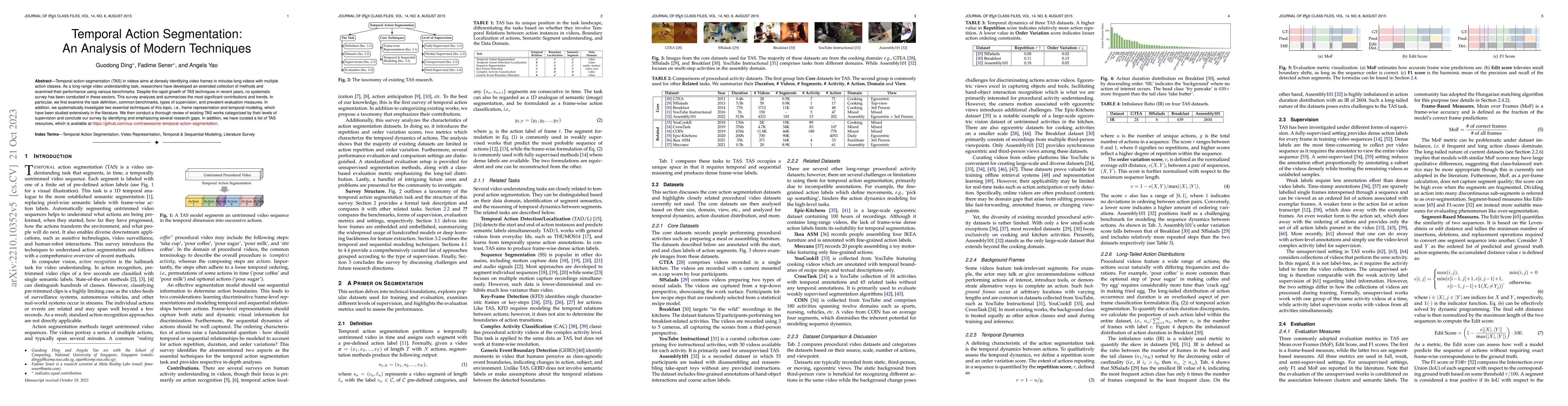 Thumbnail for Temporal Action Segmentation: An Analysis of Modern Techniques
