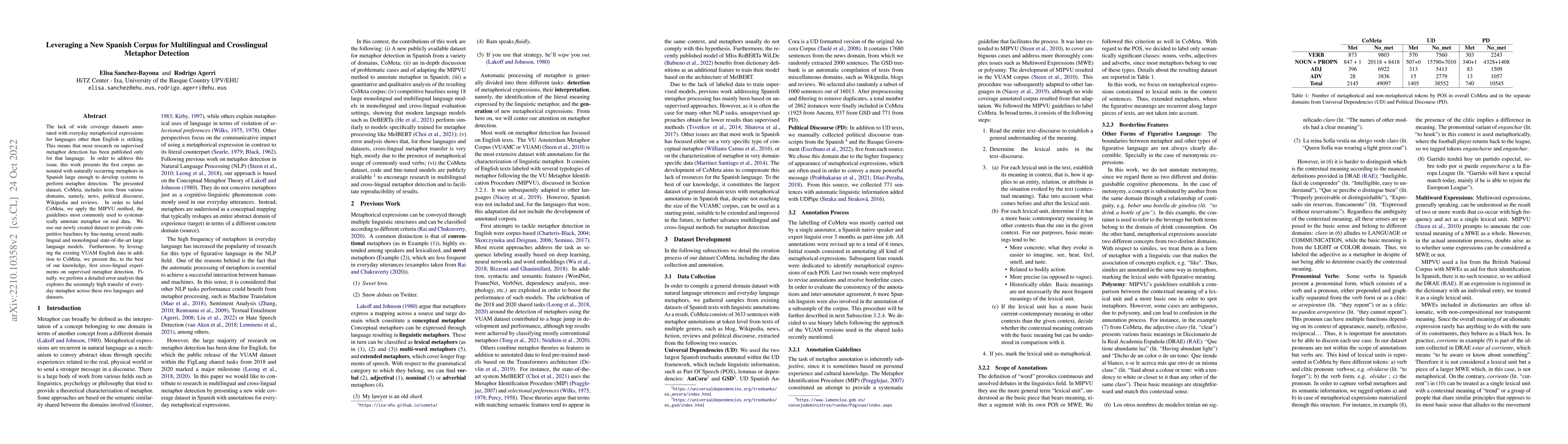 Thumbnail for Leveraging a New Spanish Corpus for Multilingual and Crosslingual
  Metaphor Detection
